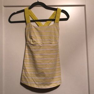 Lulu racer back tank. Size 4